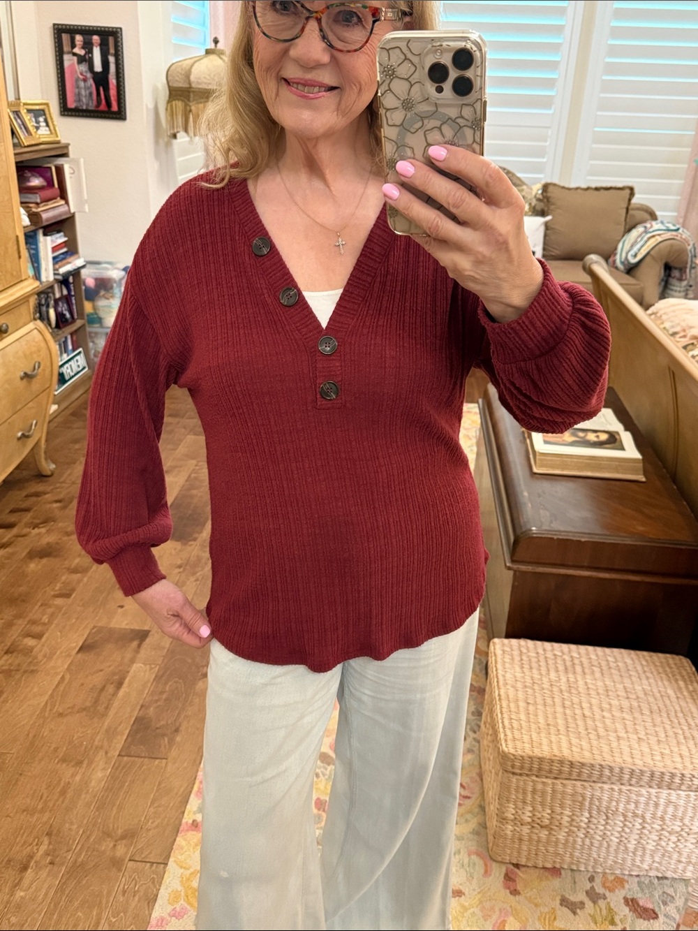 Soft surroundings knit top